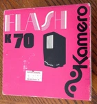 Vintage Woolworth Woolco Kamero Electronic K70 Camera Flash Compact Hot Shoe. Fixed Price $16.99.