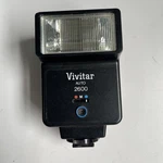 Vivitar Auto Thyristor 2600 Flash Camera Accessory Shoe Mount Untested. Fixed Price $7.00.