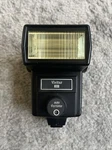 Vivitar SB-4 283 Black Auto Thyristor Shoe Mount Flexible Arm Camera Flash A02. Fixed Price $30.00.