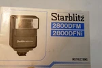 Starblitz 2800 Dfm Dfni Flsh Instruction Manual Guide. Fixed Price $8.61.
