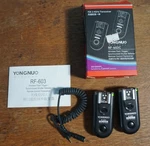 Yongnuo RF-603C 2.4G Wireless Flash Trigger For Canon. Fixed Price $15.95.