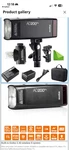 Godox AD200 Ttl Pocket Flash Kit. Fixed Price $277.00.