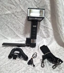 Metz Mecablitz CT-2 + Cacle Sync Battery Cable 60-58 Belt --K-9.5. Fixed Price $85.00.