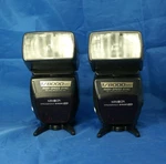 2 Minolta Program 5400 High Speed Sync Flash, Stand/tripod Mount. Fixed Price $55.00.