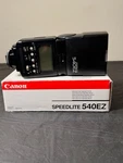 Canon Speedlite 540EZ Shoes Mount Flash Photography Tested. Fixed Price $40.00.